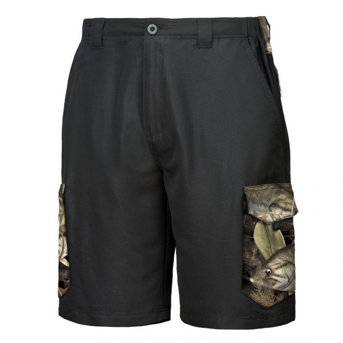 Камуфляжные шорты для рыбалки Fishouflage Weekender, Размер L, 34-36, Талия на окуня или судака