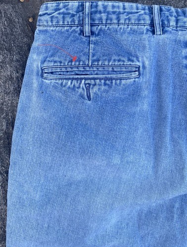 Orvis Blue Jeans Denim 36x26 - Picture 9 of 13