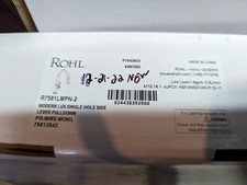   Rohl R7581LMPN-2 Lux Kitchen Sink Faucets, Polished Nickel