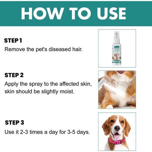 Pet Wound Spray Moss Spray Promote Healing Itch Relief Hot For Cat&DogNice K8Q5 - Picture 6 of 12