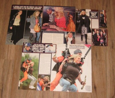 Chelsy Davy FULL PAGED magazine CELEBRITY CLIPPINGS photos article