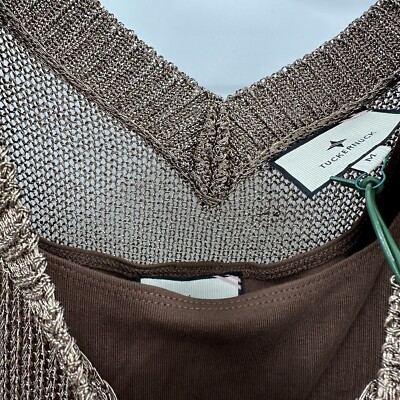Tuckernuck Bronze Metallic Knit Indie Dress sz M Medium Cocktail/Party  w/Slip ** | eBay