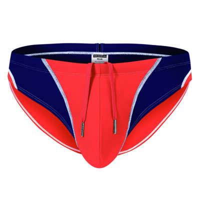 Mens Pouch Bikini Adjustable Drawstring Swimwear Comfortable Swim Briefs  Soft