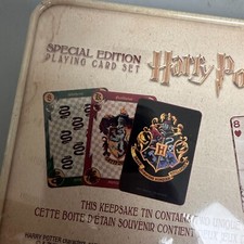 Wizarding World Harry Potter Special Edition Playing Cards Set New in Tin