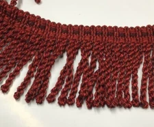 VNT12 Upholstery Fringe Brush Buillion Trim Chainette Window Skirts 3 inch 18 Yd
