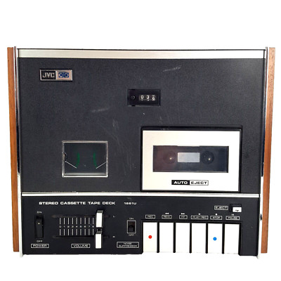 JVC Nivico 1661u Stereo Tape Player Recorder Work but Need New Belts
