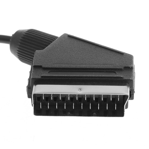 1.8m ABS RGB Scart Video AV Cable Cord Lead For N64 Gamecube for Game Cord - Picture 4 of 8