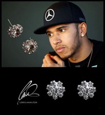 Men’s: Designer  Oversized BLING Cubic Zirconia Crystal Gemstone Earrings