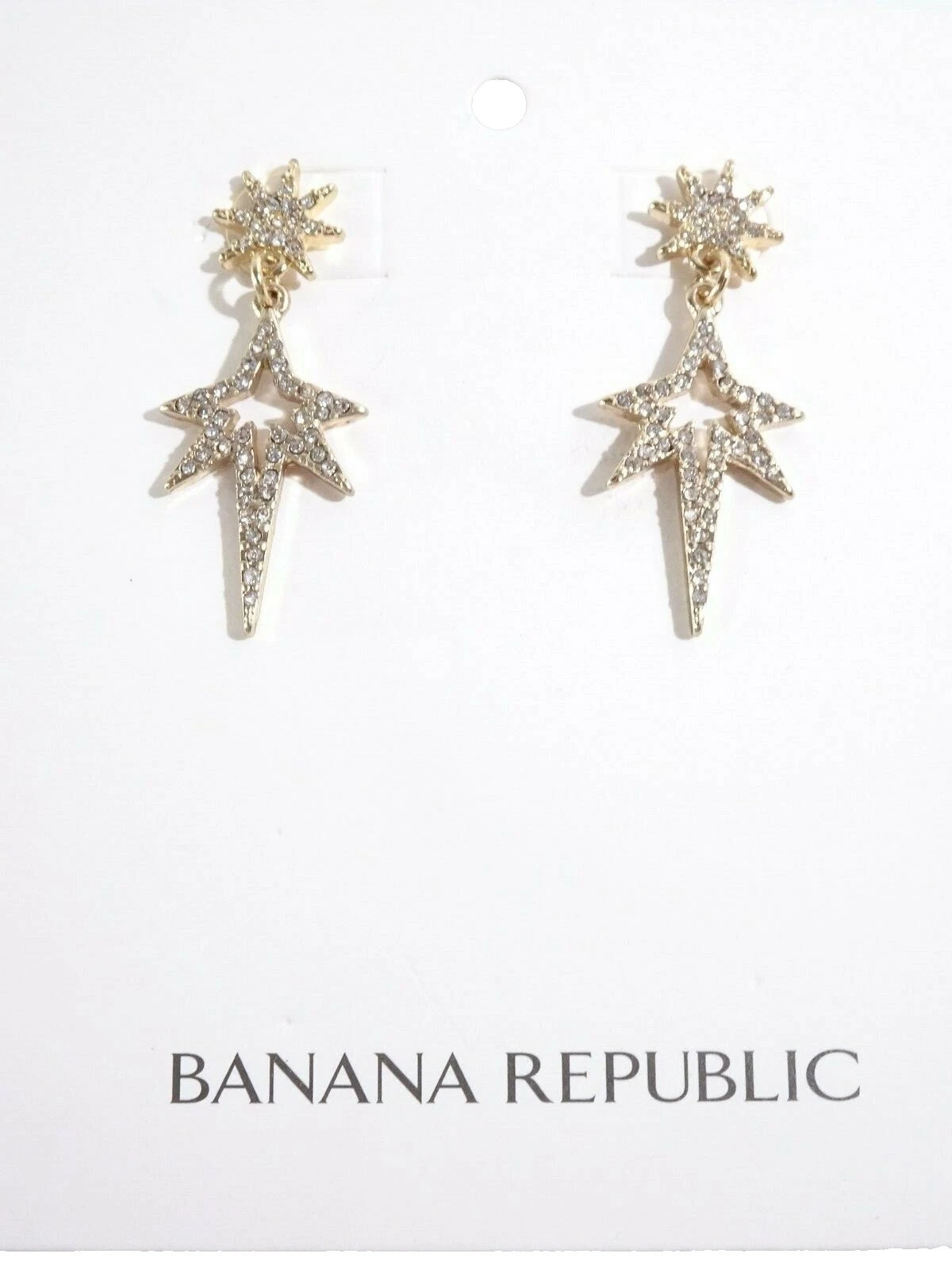 Crystal Bone Stud Fashion Earrings