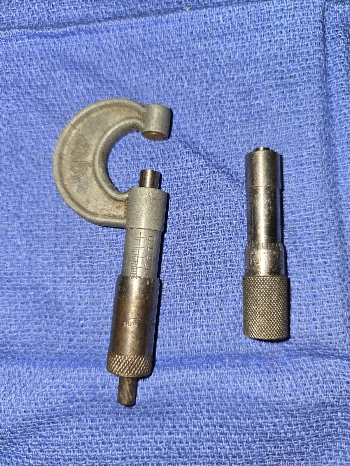 Lufkin Small Depth Micrometer. .020