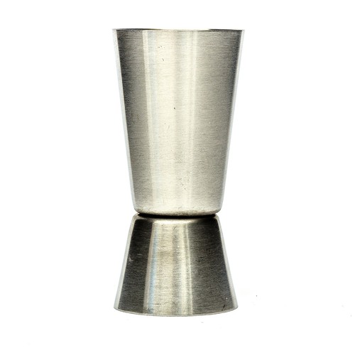 Single Double Spirit Measure Cup Shot Shorts Drink Cocktail Measure Jigger Steel - Picture 5 of 7