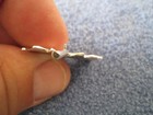 MAPLE LEAF PENDANT, sterling silver, mounted pearl, approx 1-5/8" tall — photo 7