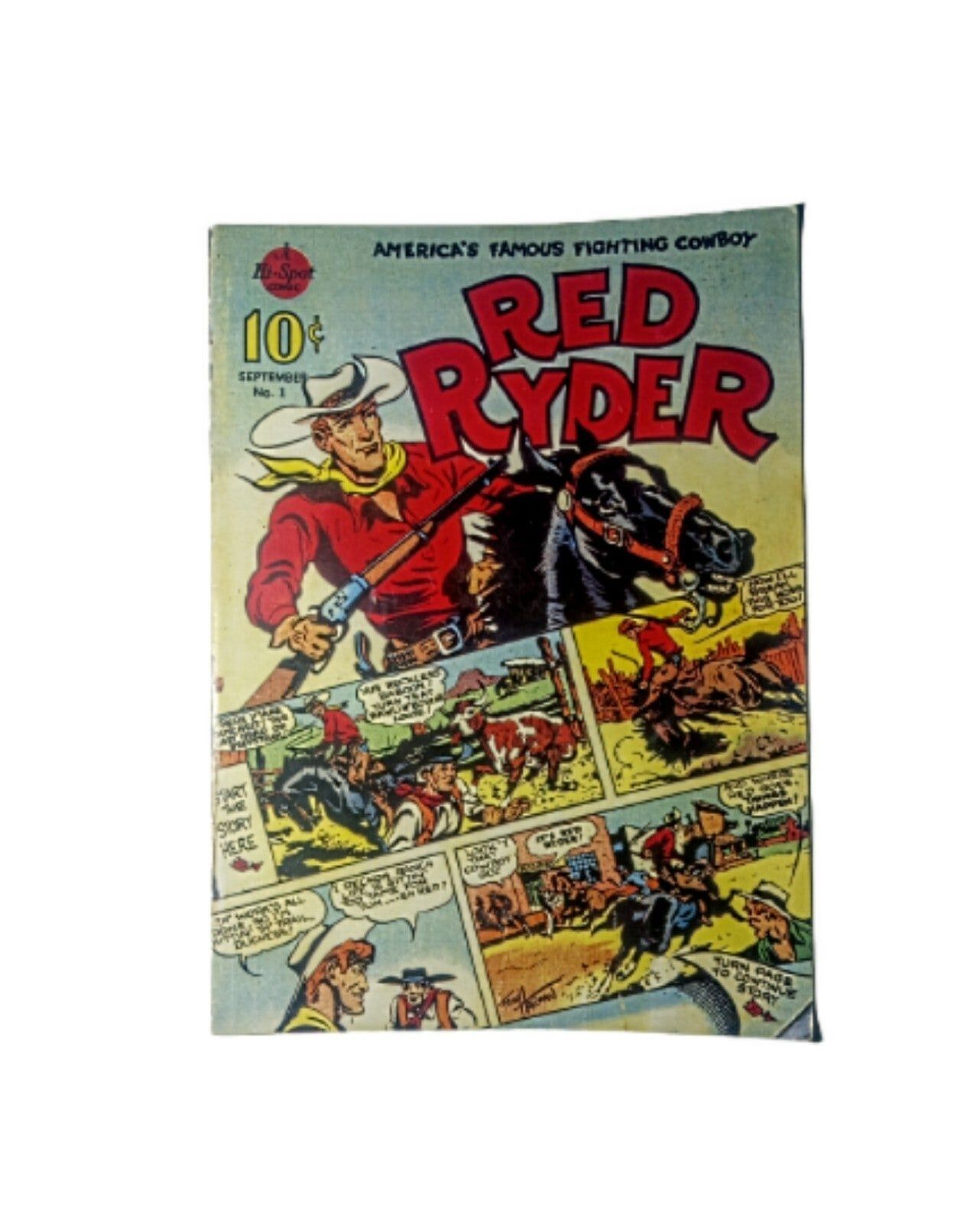 Red Ryder #1 Comic Book - 1989 Reprint