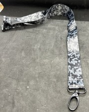 Glock Lanyard Keychain Black White Camo Pattern Dealer Promo Swag VEGAS SHOT