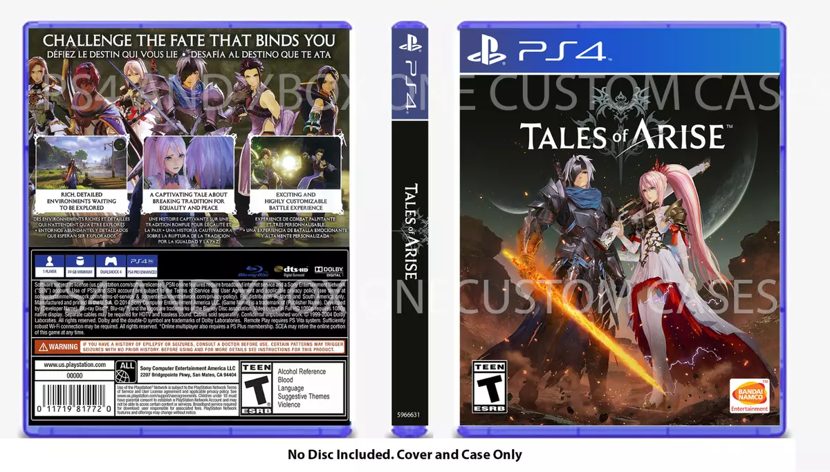 Tales of Arise Controls for PC, Playstation and Xbox (UPDATED