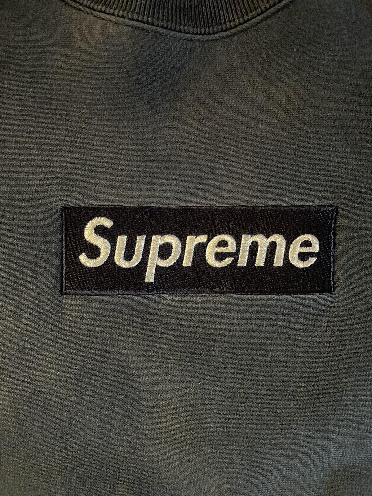 Box Logo Crewneck Black