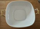 Vintage Porcelain Union K Square Covered Vegetable Dish ~ Made in Czechoslovakia — photo 3