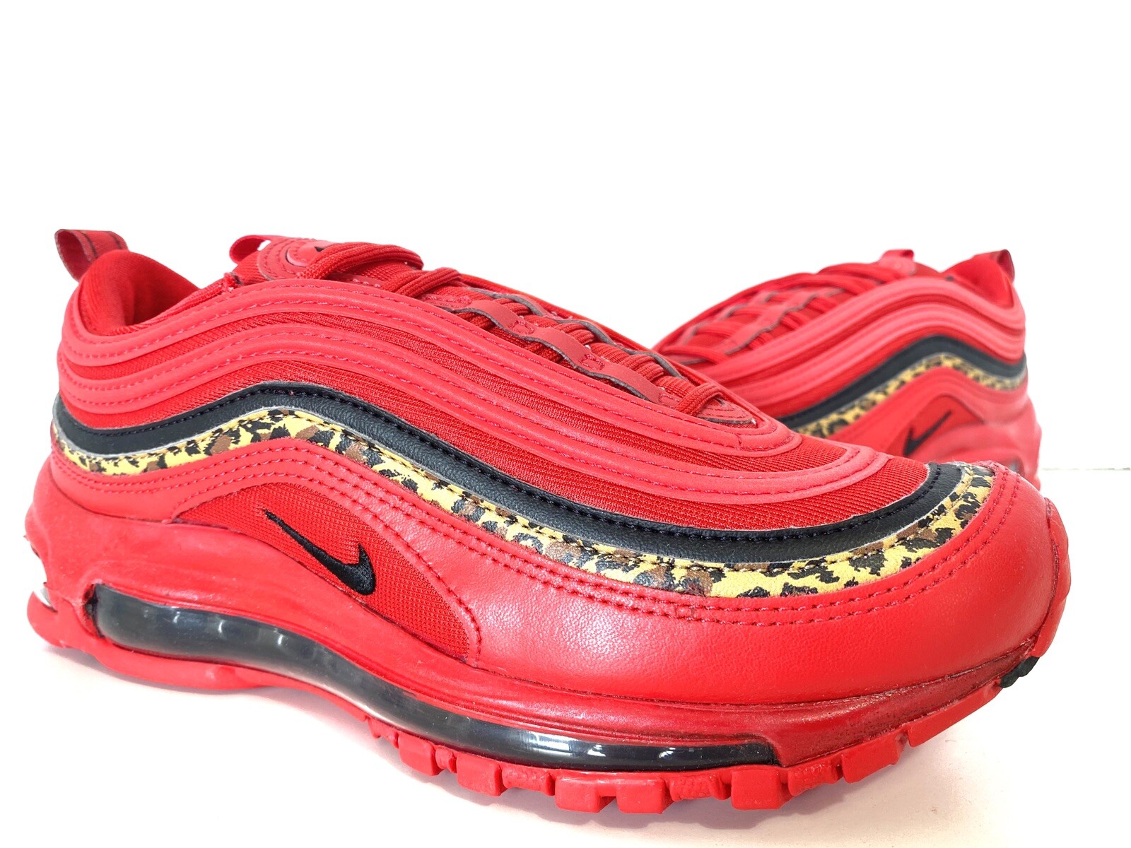 AIR MAX 97 RED BLACK LEOPARD PACK PRINT 
