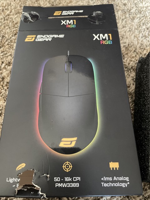 Endgame Gear Xm1 Rgb Gaming Mouse Black For Sale Online Ebay