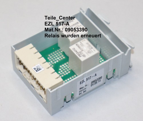 🟢Miele Spülmaschine Trockner Heizungsrelais Relais M.Nr:  09053390 EZL 517-A