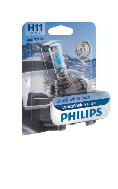 H11 PH-12362WVUB1 12V 55W PGJ19-2. ultra PHILIPS halogen
