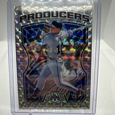 2021 Panini Mosaic Baseball Producers Silver Mosaic Prizm Chipper Jones #P7 