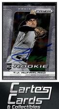 T.J. McFarland 2013 Panini Prizm #212 Orioles TTM/IP Signed Autographed