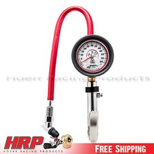 Longacre 52009 Deluxe 2 Quick Fill Tire Pressure Gauge 0-60 Psi Gid