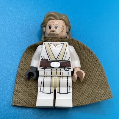 Lego Star Wars Minifigure Luke Skywalker Old, Cape Staff 75200!
