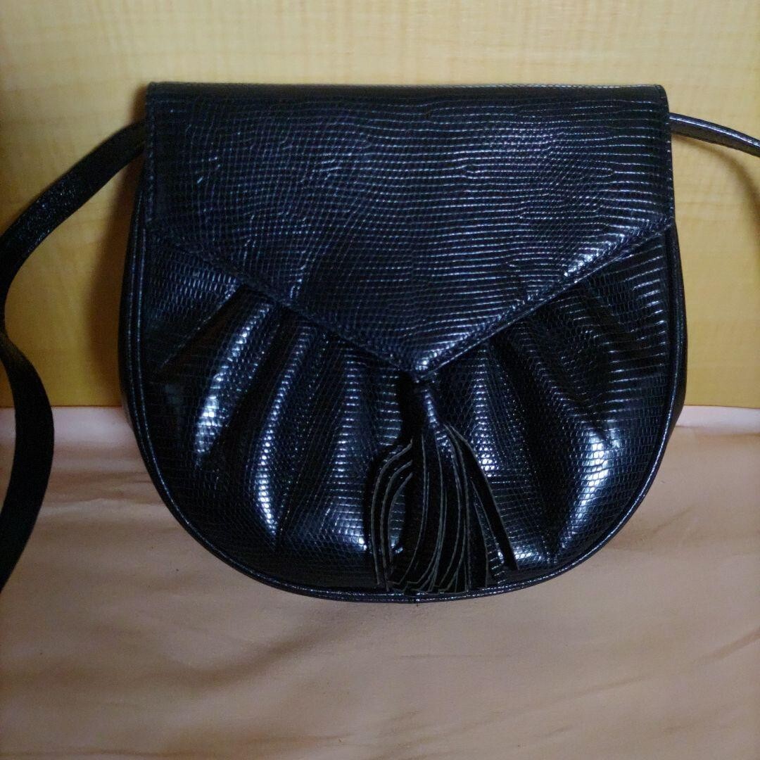 Borsa a tracolla Yves Saint Laurent nappa pelle nera donna dal Giappone giapponese
