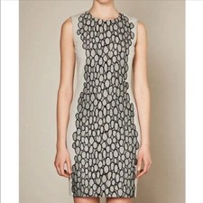 New DVF Diane von Furstenberg Tilda shift Dress sz 4  sleeveless prom Easter