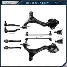 Front Lower Control Arm Ball Joints Tie Rod Sway Bar For 2013-2017 Honda Accord