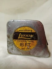 Vintage Lufkin 16’ Mezurlok Y16 Power Tape Measure