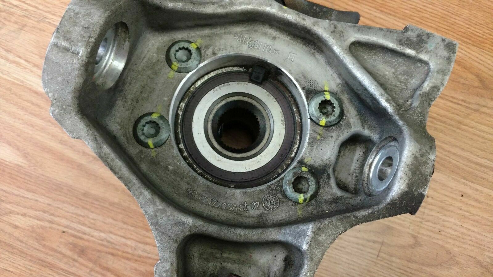 LAMBORGHINI GALLARDO FRONT RIGHT HUB KNUCKLE SPINDLE OEM 400407246A TIE ROD END