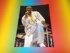 Youssou N’Dour 7 seconds signed autographed autograph on photo in person