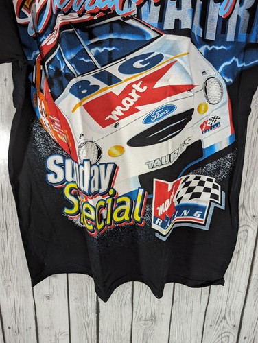 Vintage NASCAR Darrell Waltrip K Mart All Over Thunder Lighting T-Shirt Herren XL - Bild 9 von 10