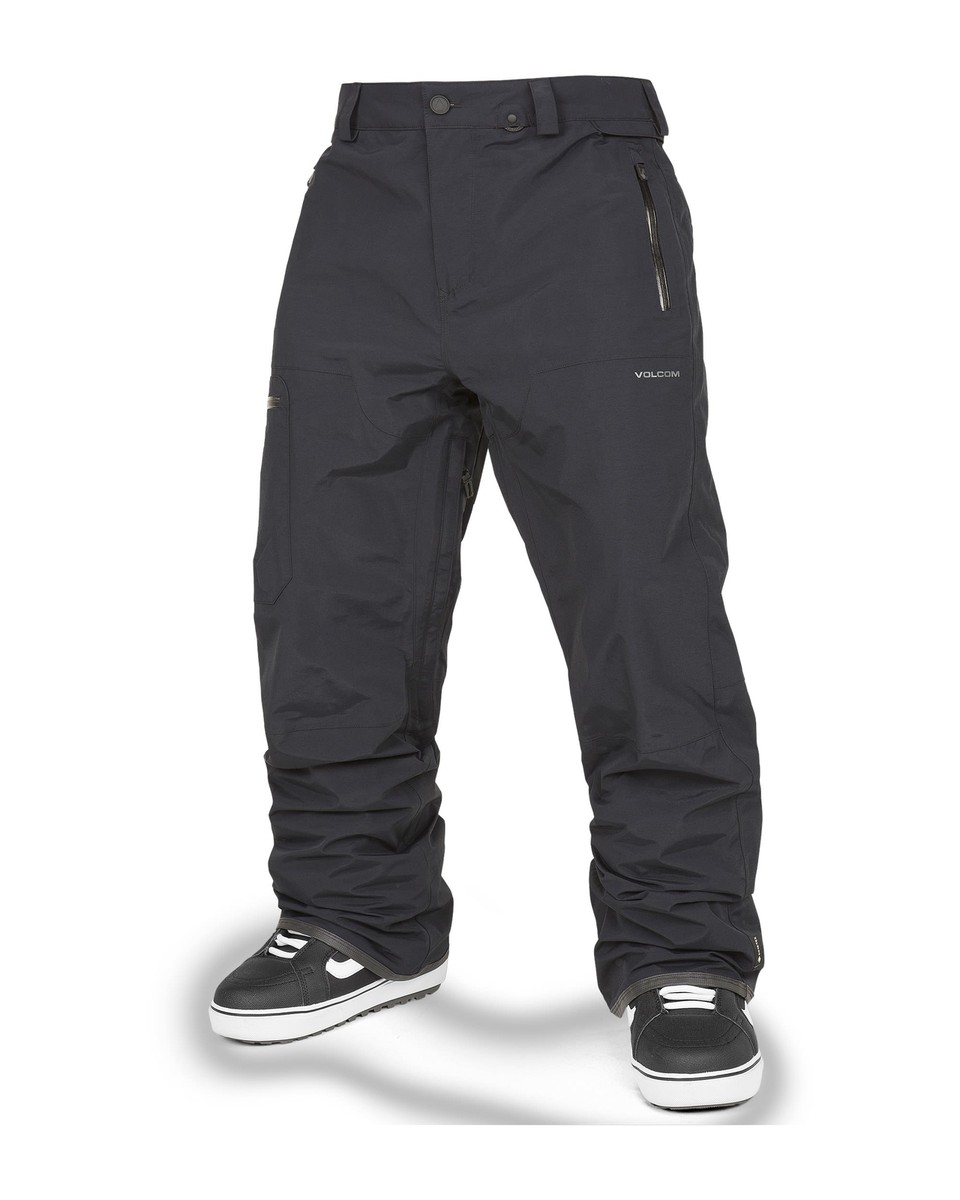 VOLCOM GORE-TEX ブラック　ビブパン　Mサイズ Men's Rain Gore-Tex Shell Bib - Volcom