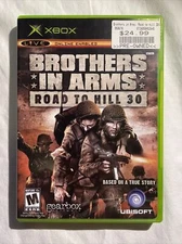 Brothers in Arms: Road to Hill 30 (Microsoft Xbox, 2005) Complete w/ Manual