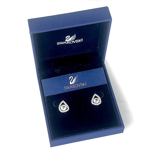 Swarovski Crystal Teardrop Earrings - Picture 2 of 4