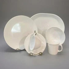 YOU CHOOSE Corelle Winter Frost WHITE - Bowl Plate Salad Bread Mug Cup Saucer