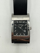 Fossil Womens wristwatch with leather band