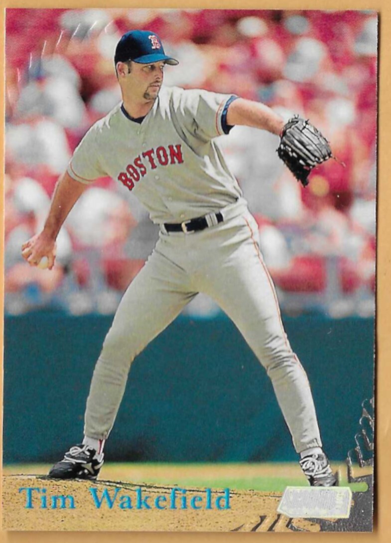 TIM WAKEFIELD BOSTON RED SOX #321 - TOPPS STADIUM CLUB NM-MT 1998