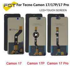 For Tecno Camon 17 Pro Camon 17 CG8 LCD Display Touch Screen Digitizer Replace