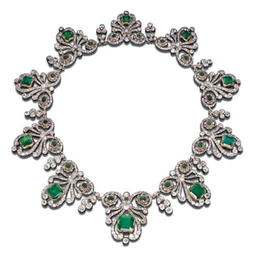 Romanov Necklace inspired Syn Green Emerald Handmade Jewelry