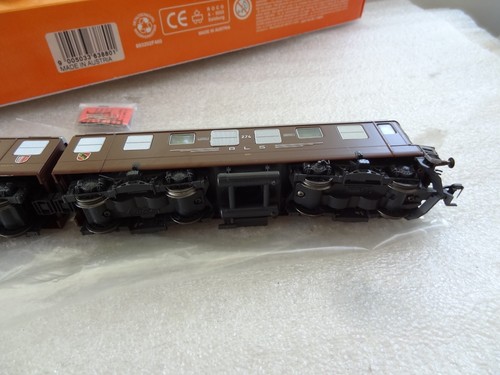 ECH Ho ROCO LOCO BLS ARTICULEE TYPE Ae 8/8 SUISSE EN BOITE REF 63880 - Foto 9 di 11