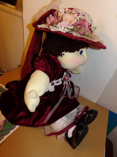 SOFT SCULPTURED CABBAGE PATCH! 2000 kellum valley girl XAVIER ROBERTS w/papers - Picture 3 of 10