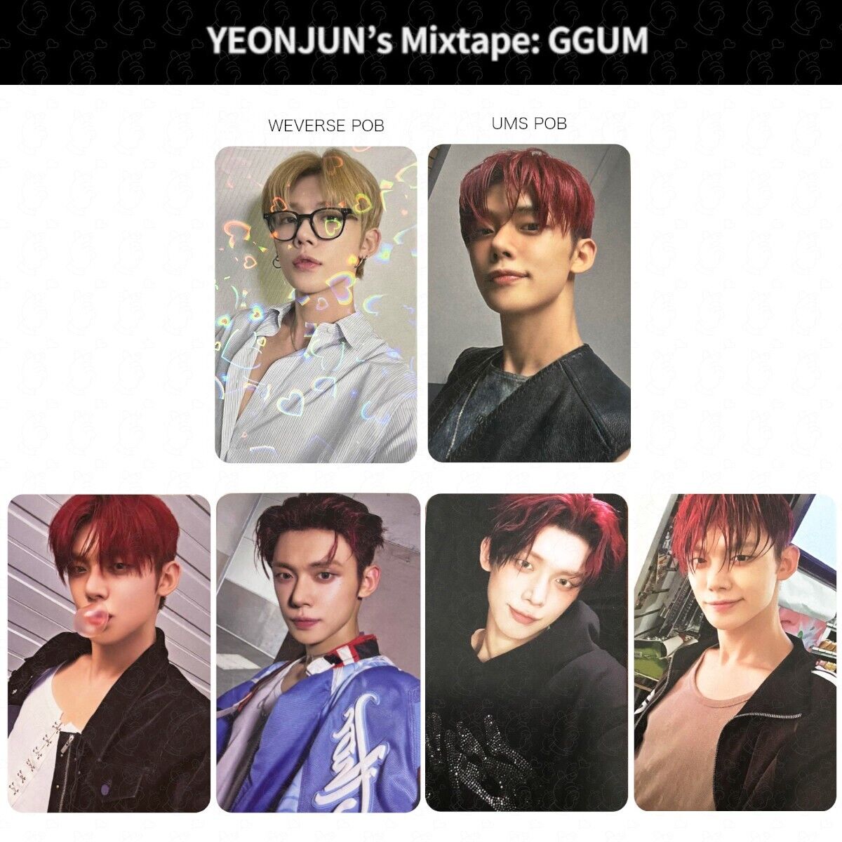 YEONJUN's MIXTAPE: GGUM ALBUM / JAPAN POB PHOTOCARD WEVERSE YEONJUN's MIXTAPE: GGUM ALBUM / JAPAN POB PHOTOCARD WEVERSE