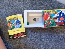 Yoshis Island Box and Manual Only for Super Nintendo SNES No Game Included