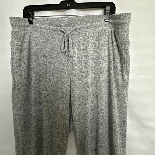 Tommy Bahama Hose Damen Velour Jogginghose Loungewear grau Large #281 - Bild 2 von 16