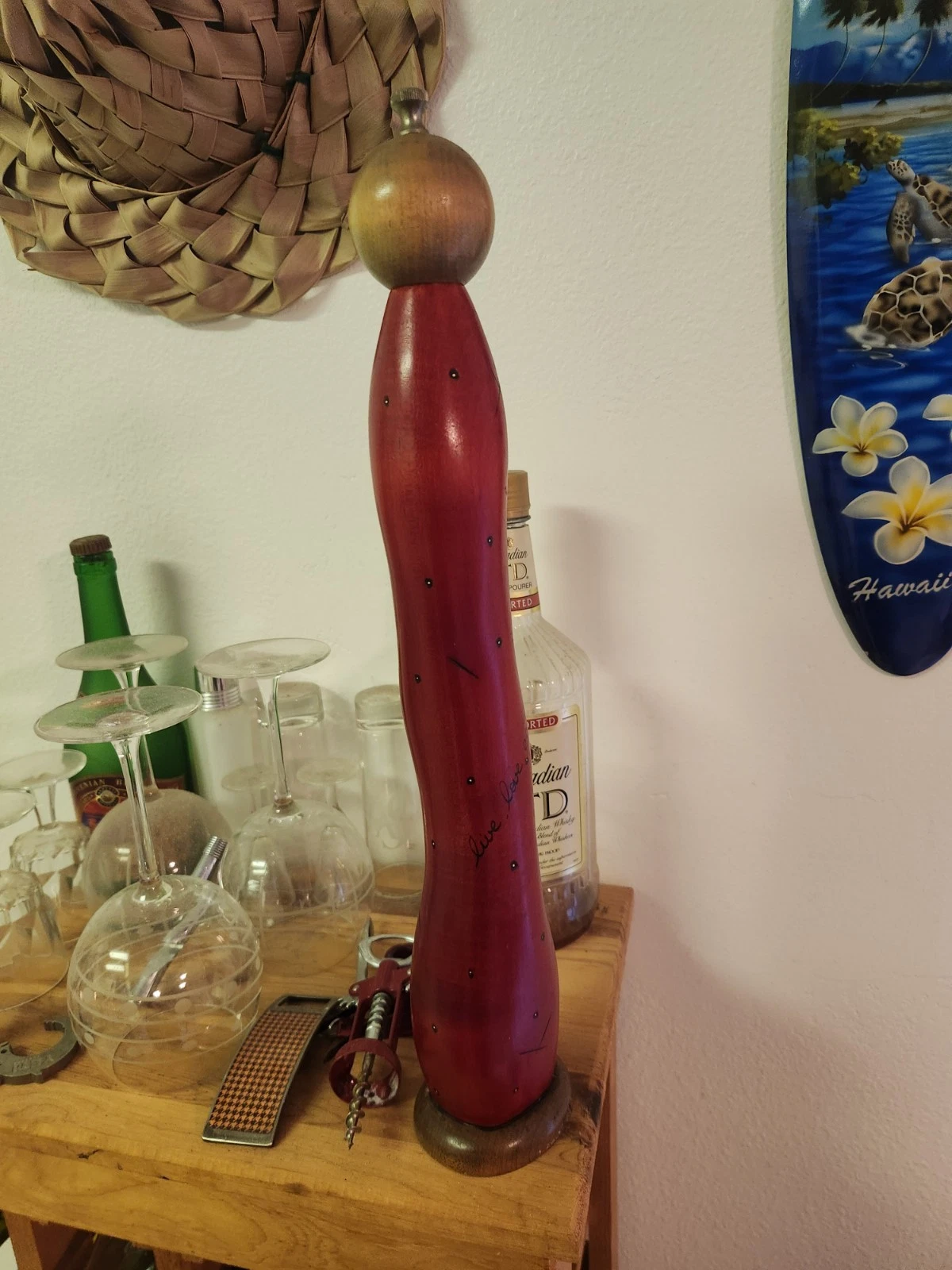 Vintage 1996 Raw Designs 18" Pepper Mill